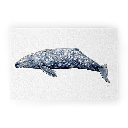 Grey whale Welcome Mat Gallery Image 1