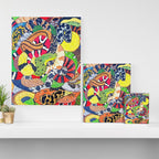 Snakes Canvas Print Gallery Image 3