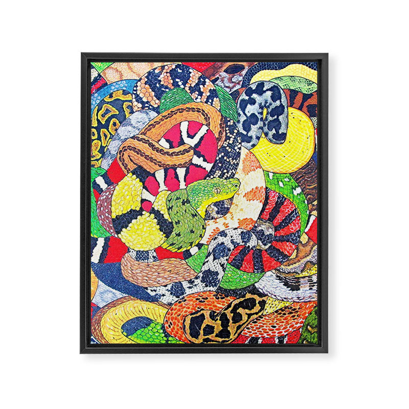 Snakes Framed Canvas Print Gallery Image 8
