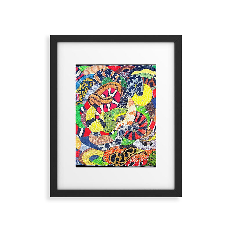 Snakes Framed Art Print Gallery Image 6