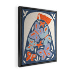 Butterfly Girl Framed Canvas Print Gallery Image 2