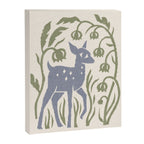 Deer in the Lillies Canvas Print Gallery Image 6