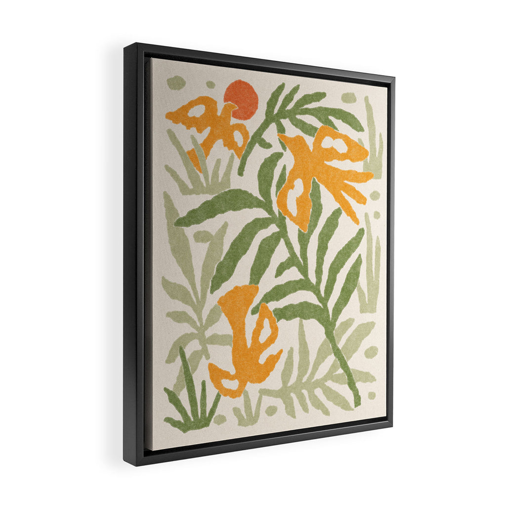 Golden Weavers Framed Canvas Print Gallery Image 2