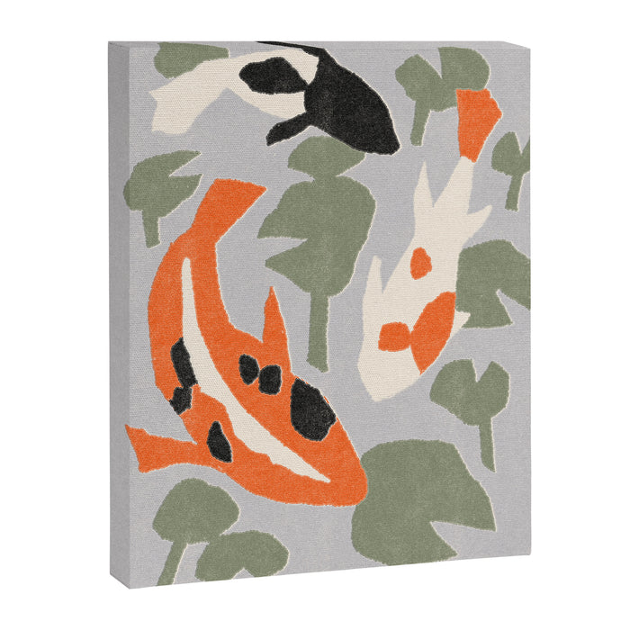 Koi Pond Canvas Print Gallery Image 1