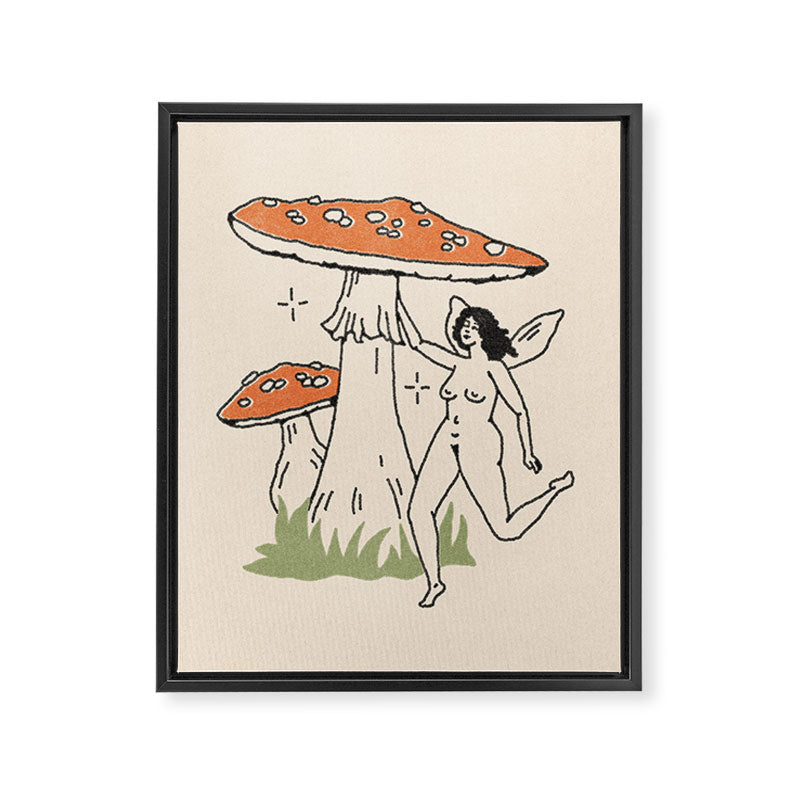 She Was a Fairy Framed Canvas Print Gallery Image 6