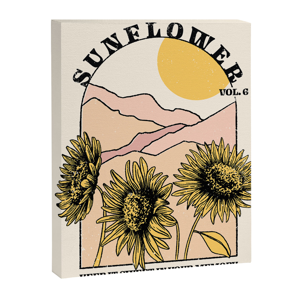 Sunflower Canvas Print Gallery Image 6