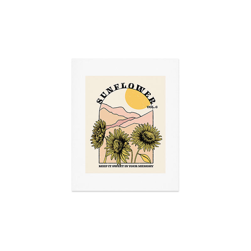 Sunflower Art Print