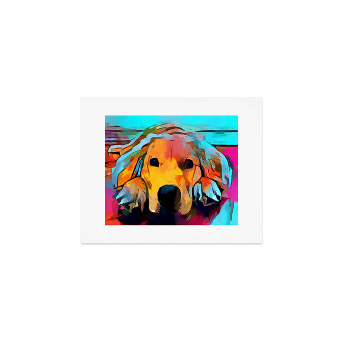 Golden Retriever 4 Art Print Gallery Image 1