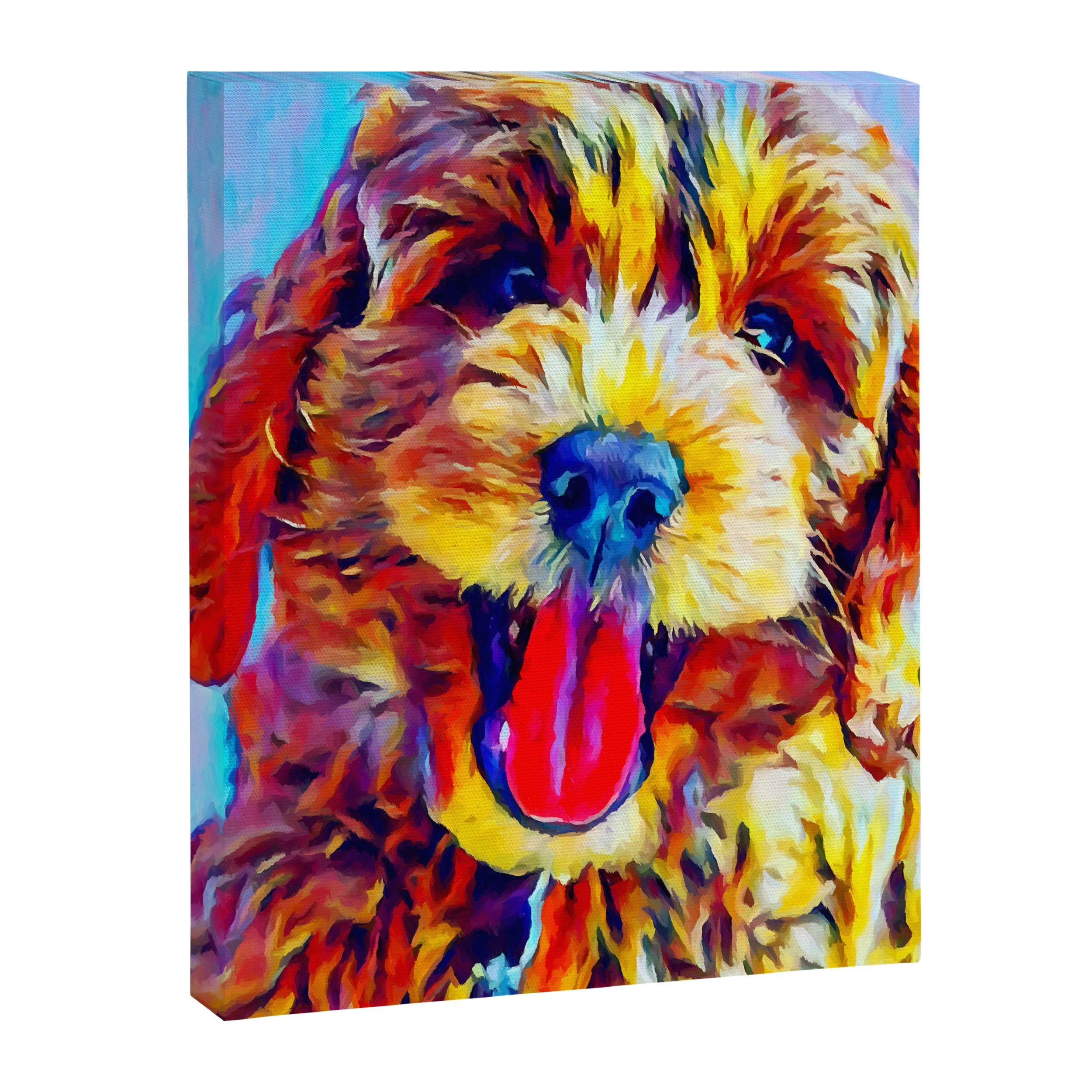 Goldendoodle 2 Canvas Print Gallery Image 6