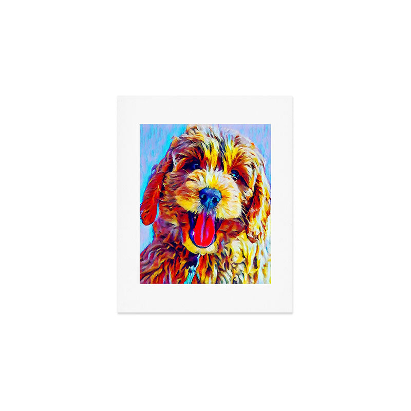 Goldendoodle 2 Art Print Gallery Image 1