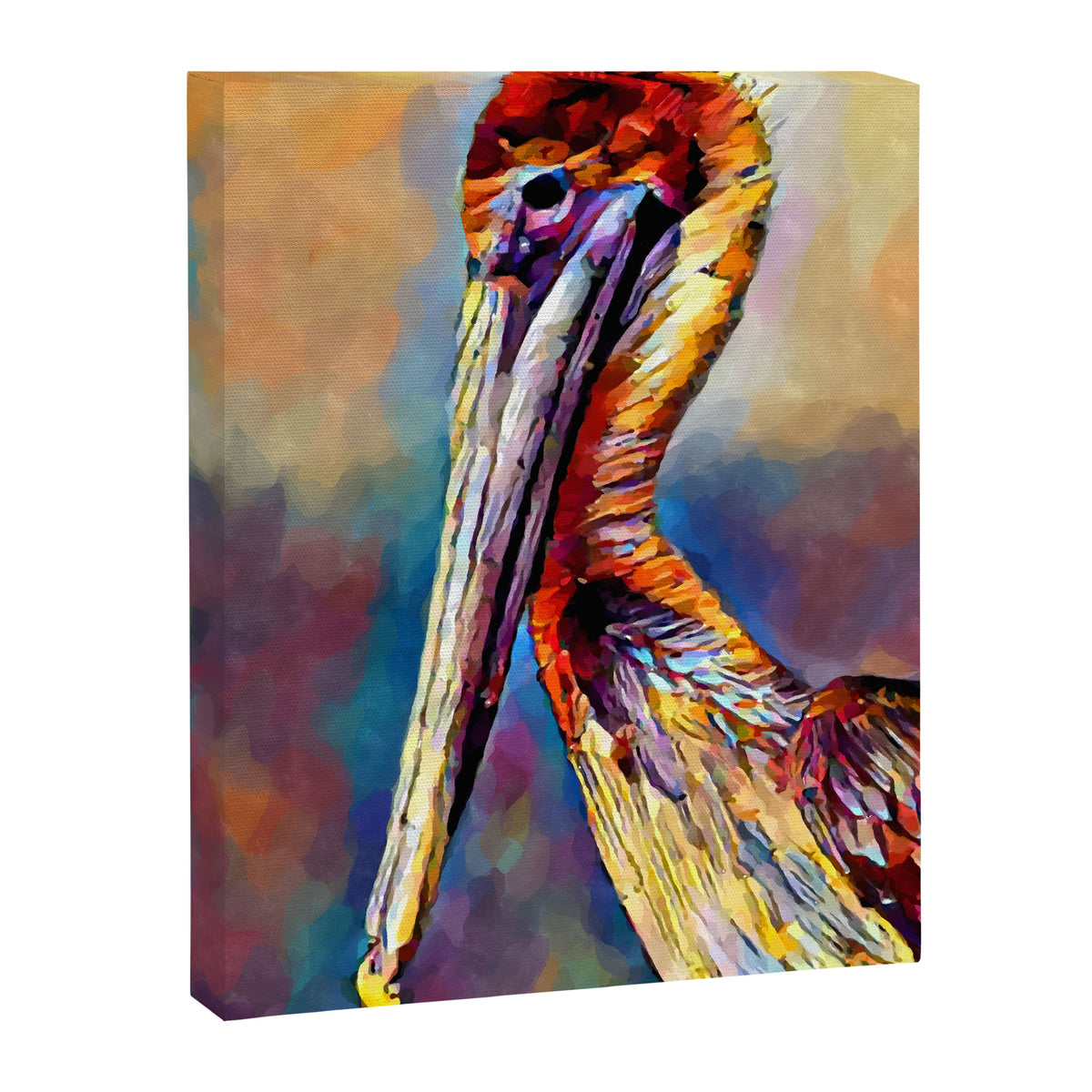 Pelican 3 Canvas Print Gallery Image 6