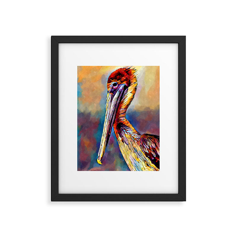 Pelican 3 Framed Art Print Gallery Image 5
