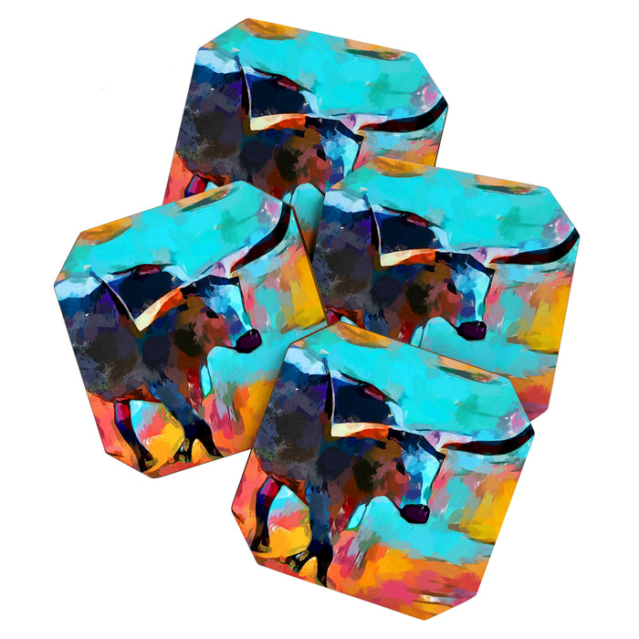 Texas Longhorn Coaster Gallery Image 1