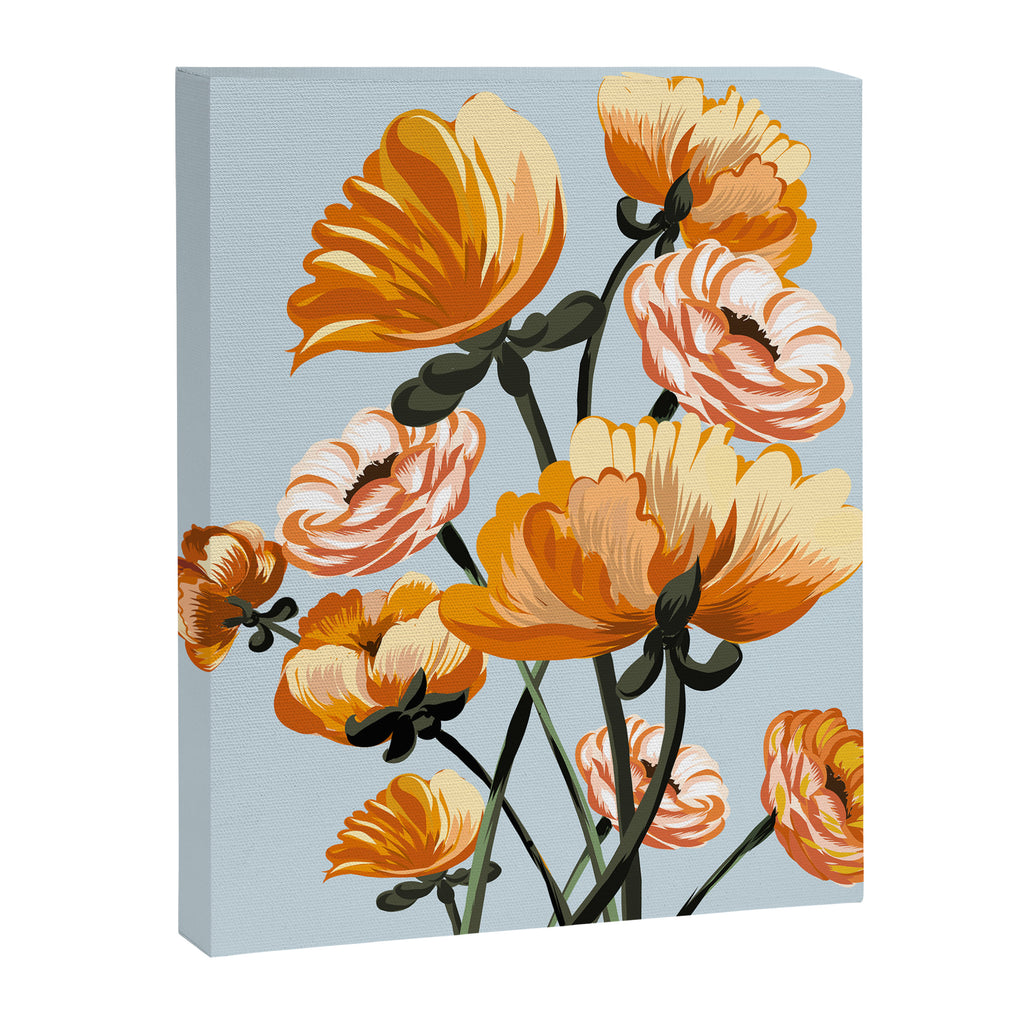 California poppies, Spring flowers warm colors, Canvas Print Gallery Image 8