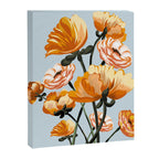 California poppies, Spring flowers warm colors, Canvas Print Gallery Image 8
