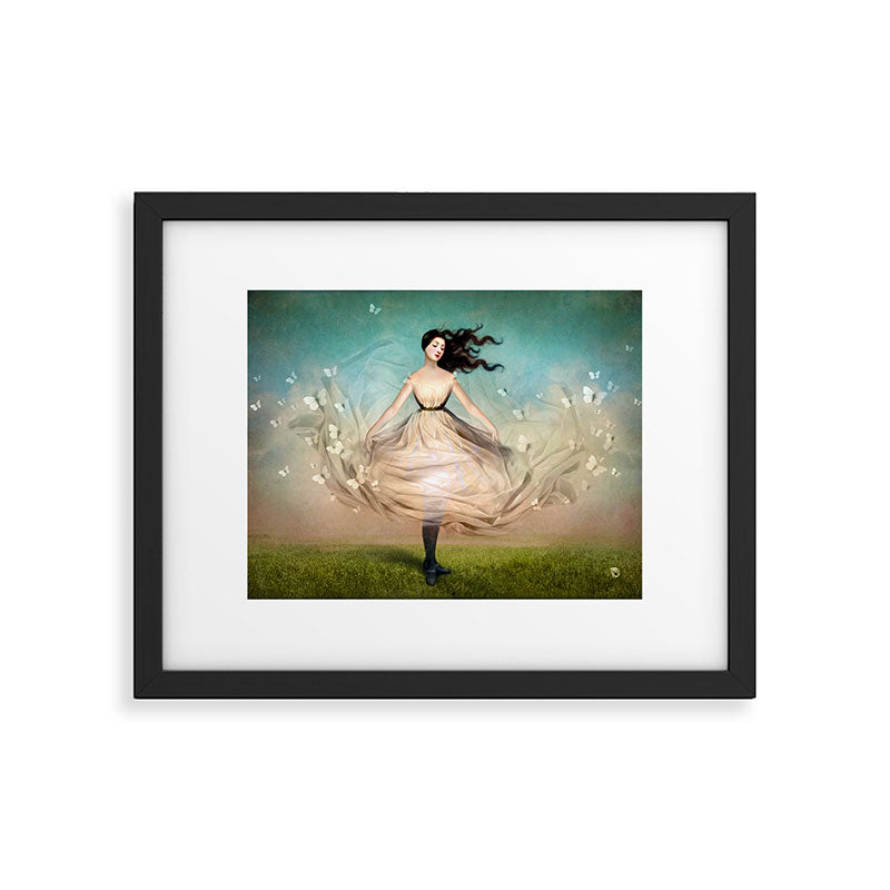 Butterfly Dress Framed Art Print Gallery Image 5