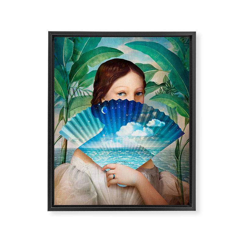 Into the Blue Framed Canvas Print Gallery Image 6