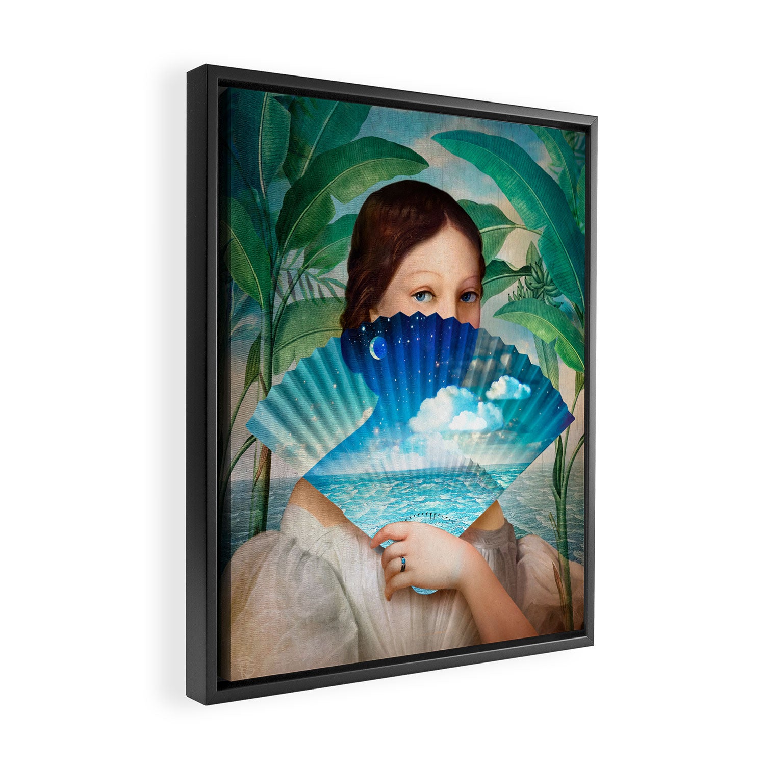 Into the Blue Framed Canvas Print Gallery Image 2