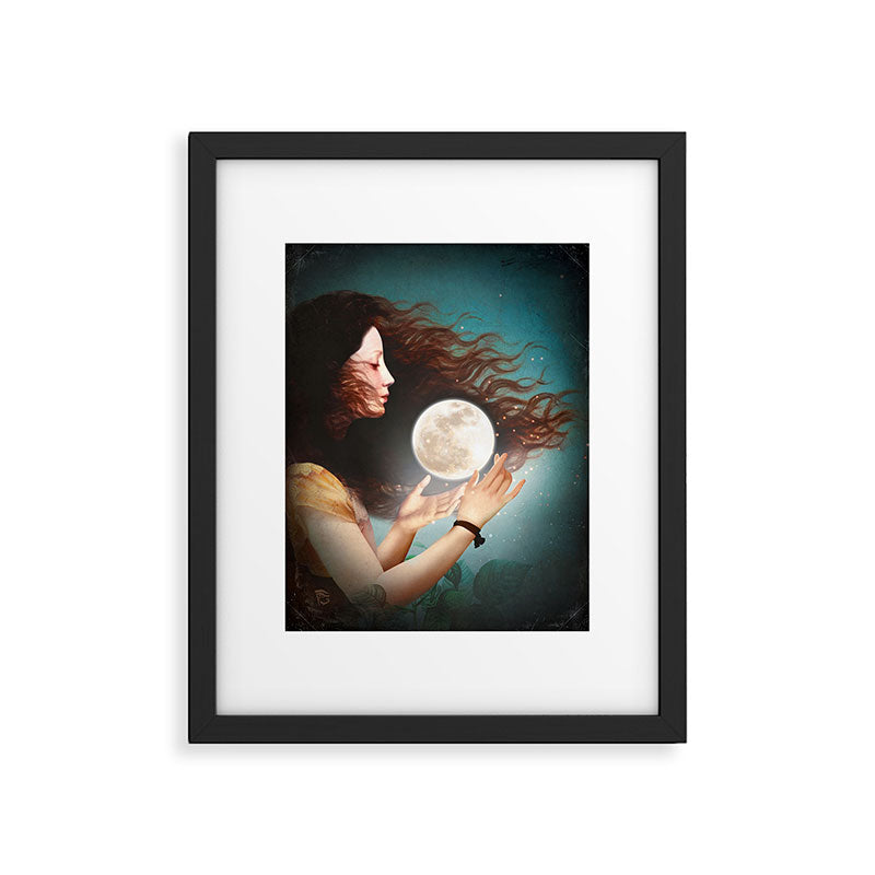 Meet the Moon Framed Art Print Gallery Image 5
