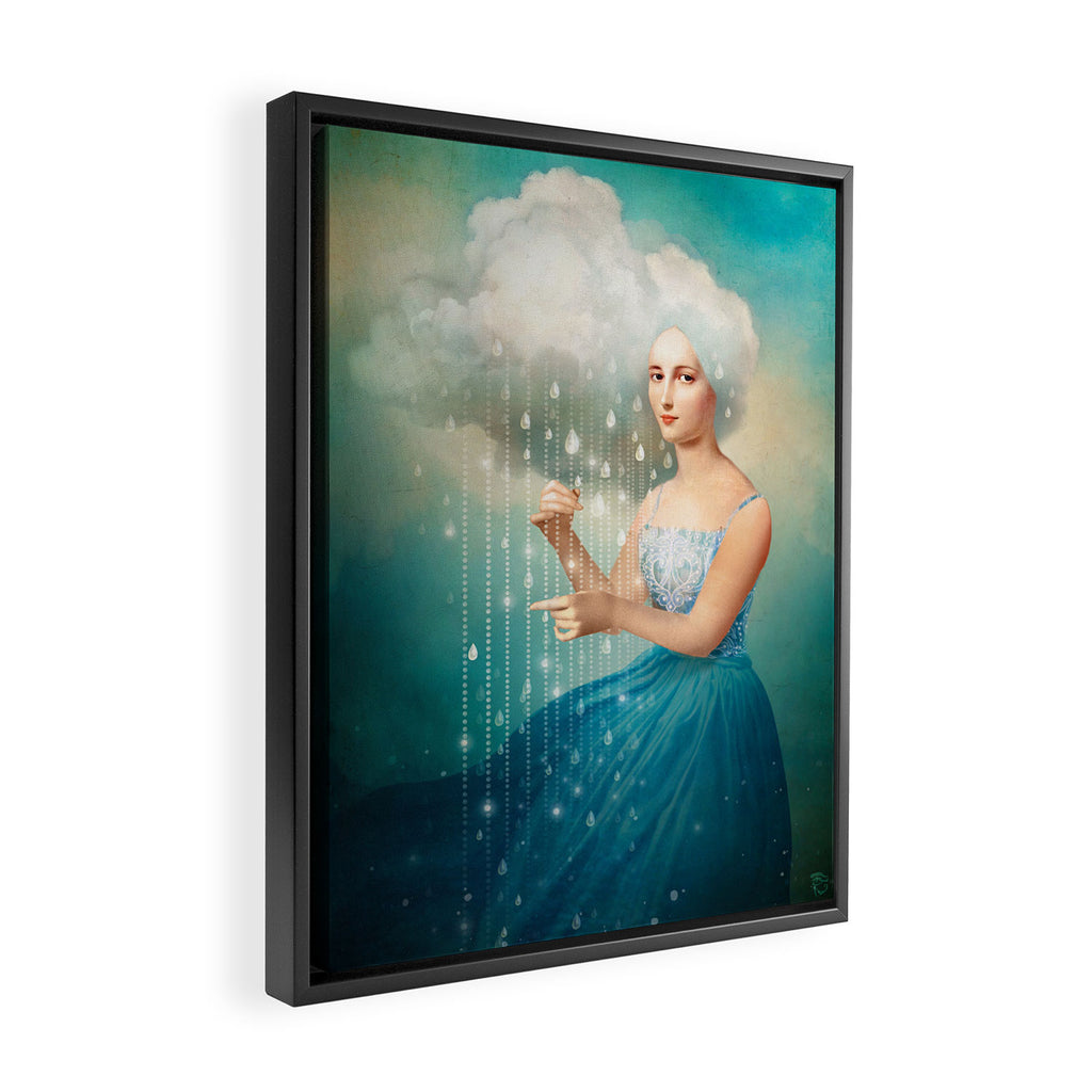 Melody of Rain Framed Canvas Print Gallery Image 2