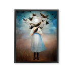 Moonlight Framed Canvas Print Gallery Image 6