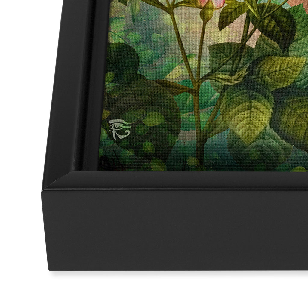 The Silent Garden Framed Canvas Print Gallery Image 3