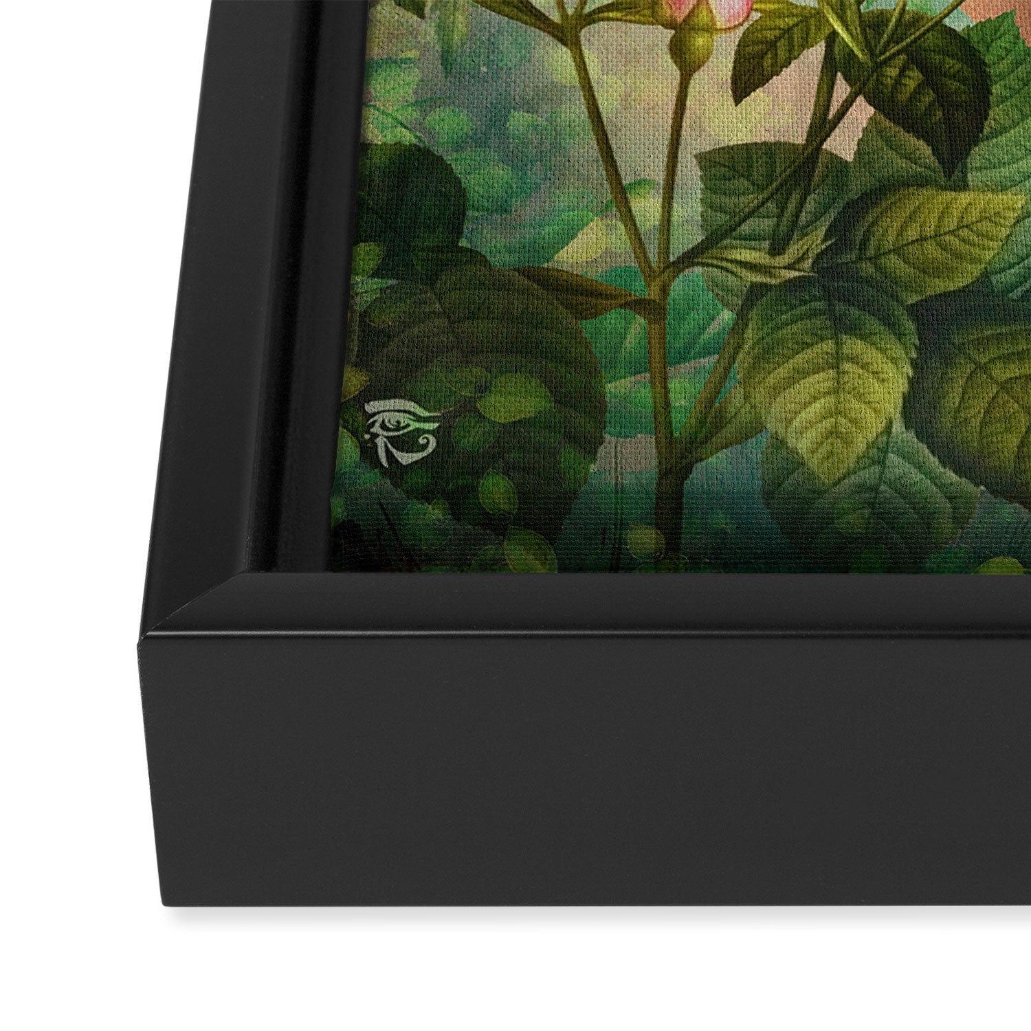 The Silent Garden Framed Canvas Print Gallery Image 3