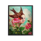 The Silent Garden Framed Canvas Print Gallery Image 6