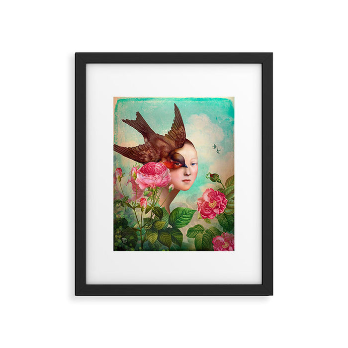 The Silent Garden Framed Art Print Gallery Image 1
