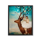 The Wandering Forest Framed Canvas Print Gallery Image 6