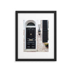 The Glossy Black Door / Alexandria, VA Framed Art Print Gallery Image 5