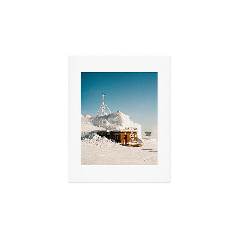 Ski Patrol Cabin Art Print Gallery Image 1