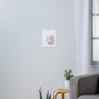 Pink Bunny Tails Art Print Gallery Image 3