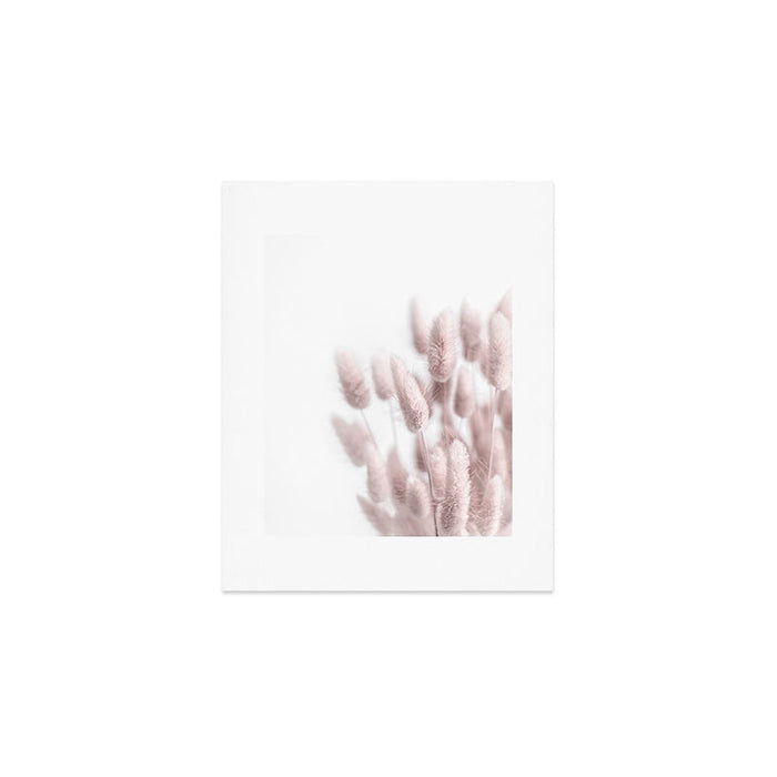 Pink Bunny Tails Art Print Gallery Image 1