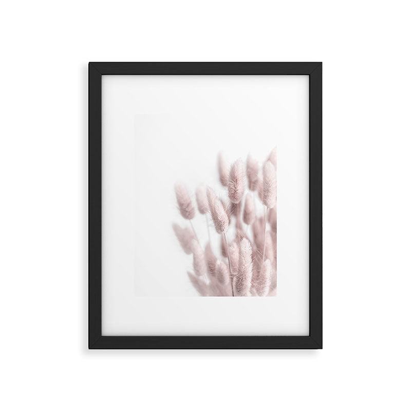 Pink Bunny Tails Framed Art Print Gallery Image 5