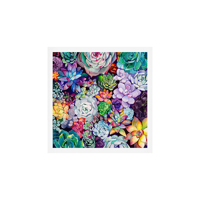 Succulent Garden Art Print Gallery Image 1