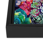 Succulent Garden Framed Canvas Print Gallery Image 3