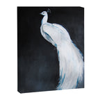 White Peacock II Canvas Print Gallery Image 6