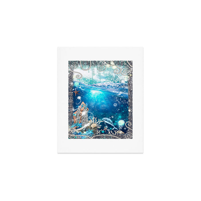 Enchanted Mermaid Sea Art Print Gallery Image 1