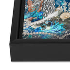Enchanted Mermaid Sea Framed Canvas Print Gallery Image 3