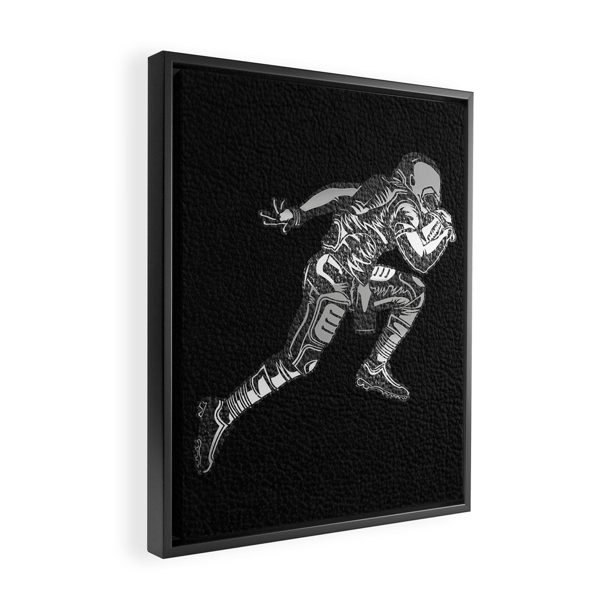 Football Player Framed Canvas Print Gallery Image 2
