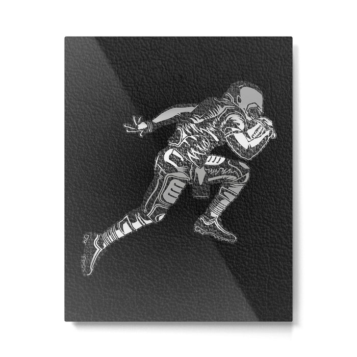 Football Player Metal Print Gallery Image 1