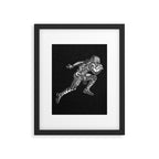 Football Player Framed Art Print Gallery Image 6