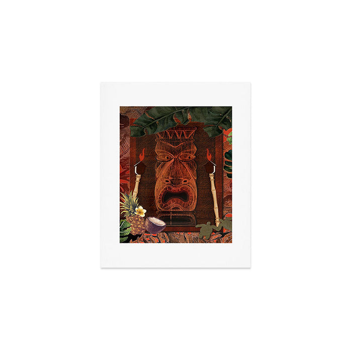 Forbidden Luau Tiki Party Art Print Gallery Image 1