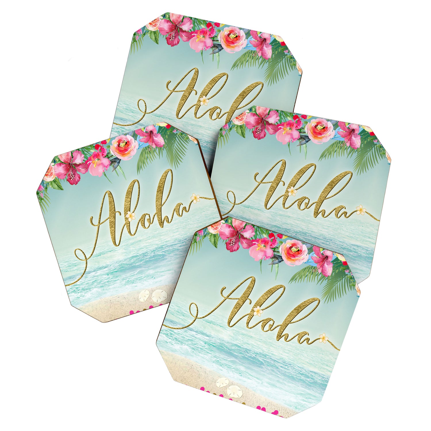Golden Aloha Coaster Gallery Image 1
