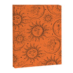Orange Magic Celestial Sun Moon Stars Canvas Print Gallery Image 8