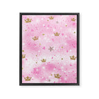 Pink Princess Framed Canvas Print Gallery Image 8