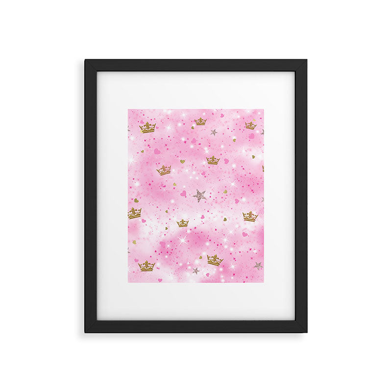 Pink Princess Framed Art Print Gallery Image 6
