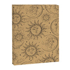 Tan Magic Celestial Sun Moon Stars Canvas Print Gallery Image 8