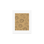 Tan Magic Celestial Sun Moon Stars Art Print Gallery Image 1